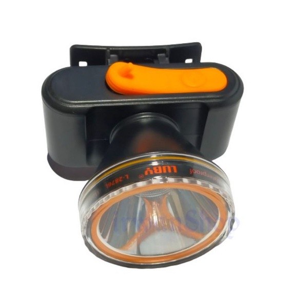 Senter Kepala LED 10 Watt L-2876L Cahaya Putih Recharge Waterproof Original