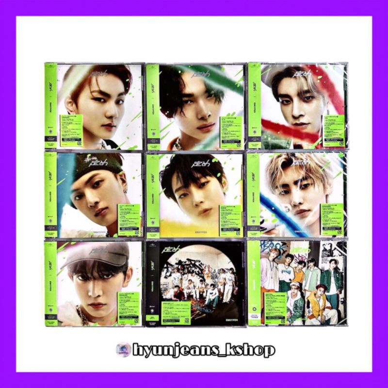 [READY STOCK] ENHYPEN The 1st Japan Full Album - SADAME (Solo Ver.) Japanese enha engene jepang