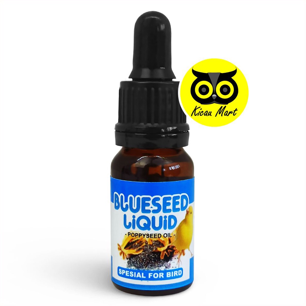 VITAMIN OBAT PENGGACOR BURUNG BLUESEED BLUE SEED LIQUID PROBIRD KENARI PLECI CIBLEK LOVEBIRD BLSOIL