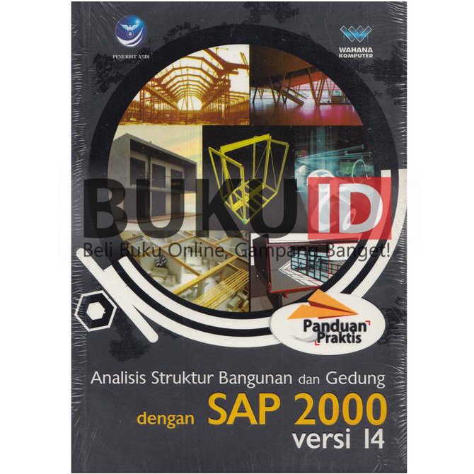 Buku Analisis Struktur Bangunan dan Gedung dengan SAP 2000 versi 14 MURAH