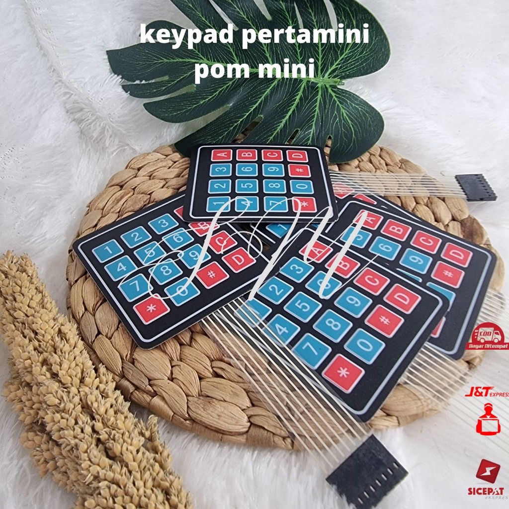 KEYPAD ARDUINU PERTAMINI 	/ TOMBOL KEYPAD POM MINI PERTAMINI / keypad pertamini pom mini / tombol pe