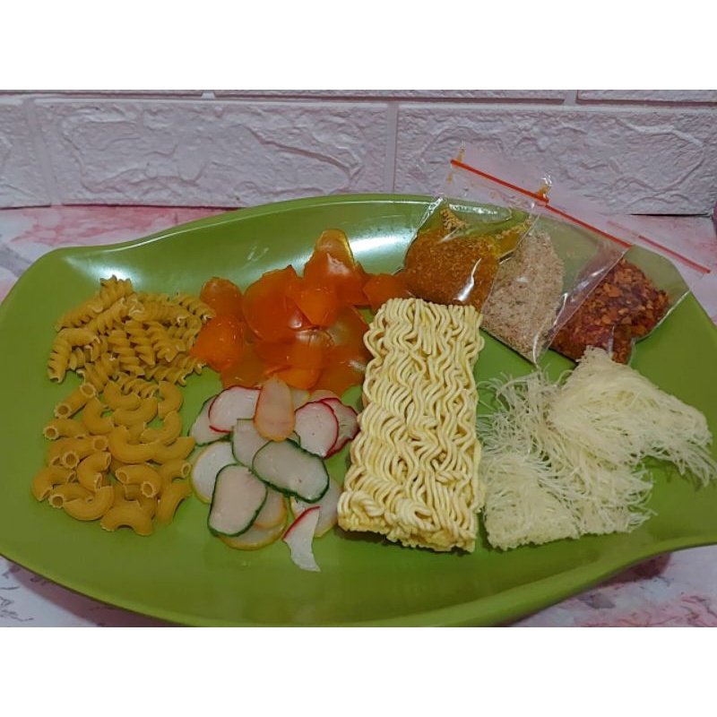SEBLAK instan home made isi toping lengkap