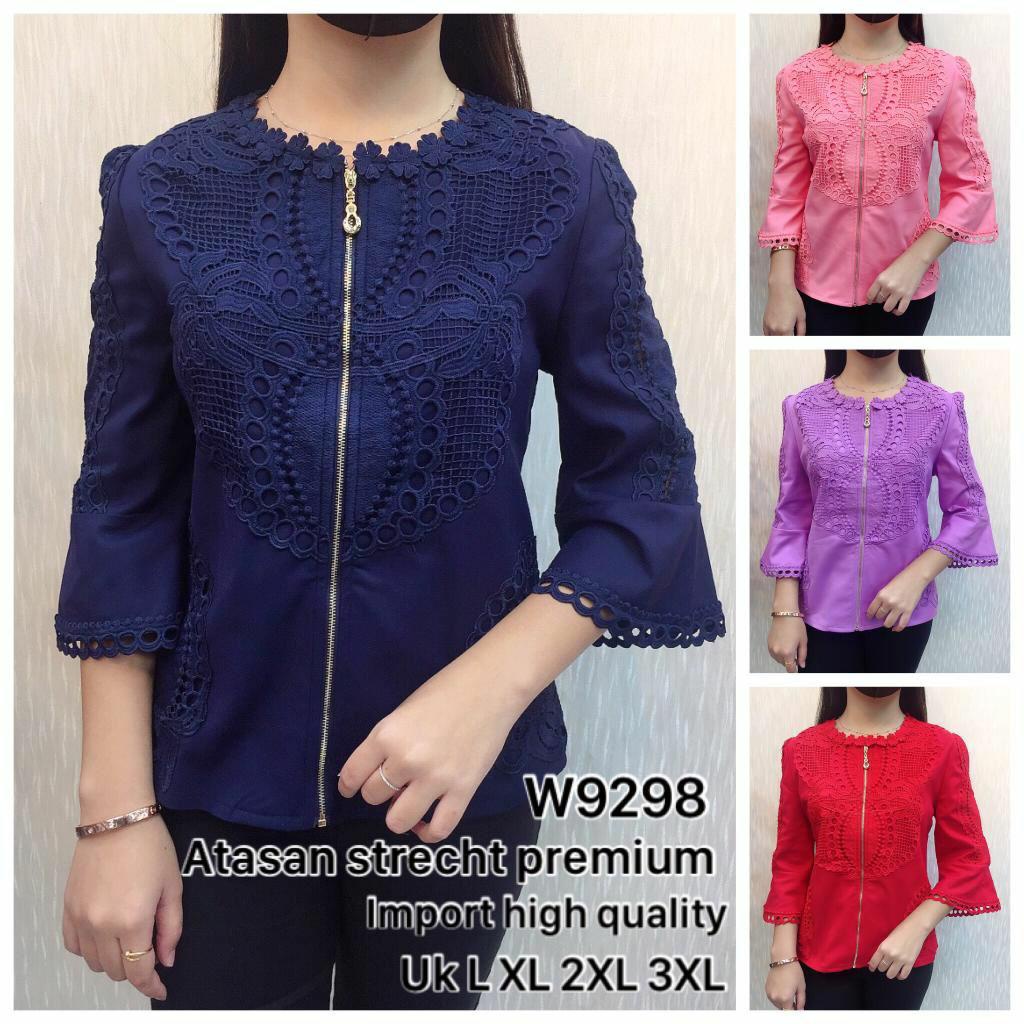 Atasan Chibi Premium W9298 / Atasan Katun Stretch Premium