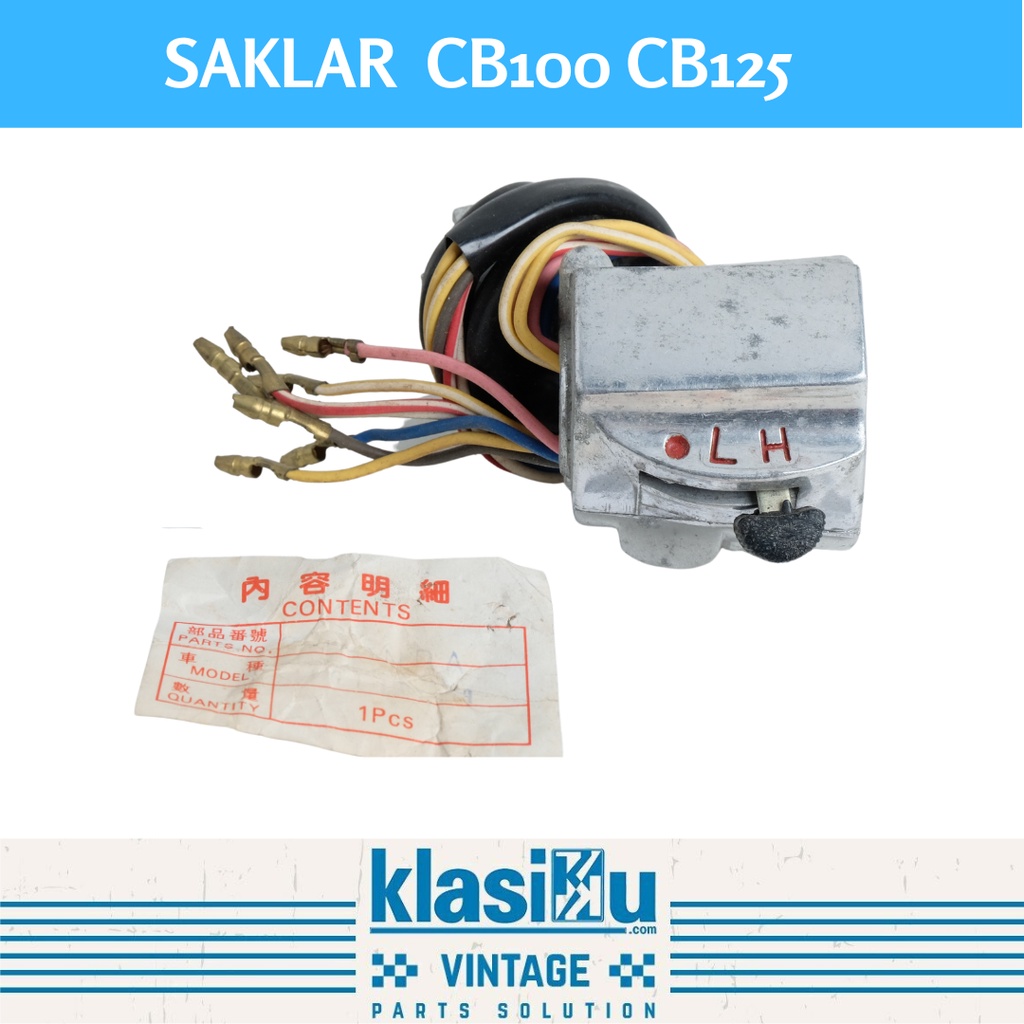 Holder Saklar Kanan Gas Dalam Cb100 Cb 100 Cb125 Cb 125 New Old Stock