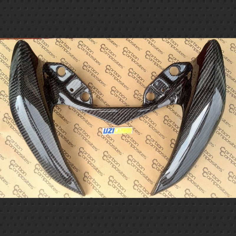 Behel Potong Tanduk NMAX NEW Carbon Kevlar