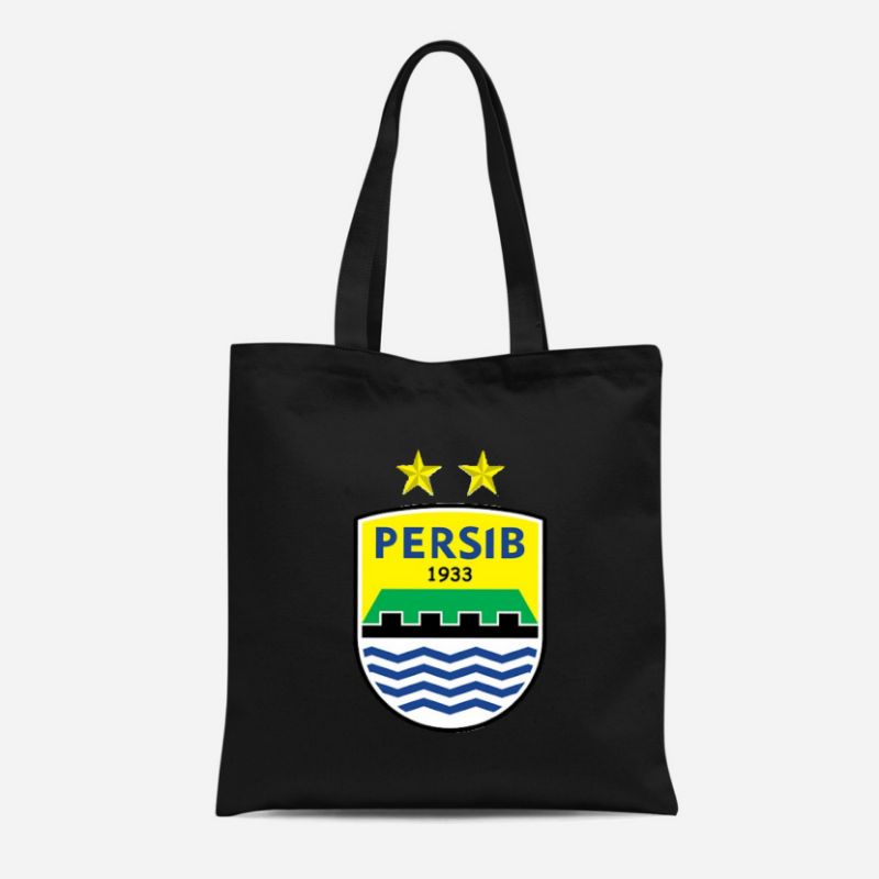 Tas Tote bag persib bandung Pria Wanita Pakai Resleting