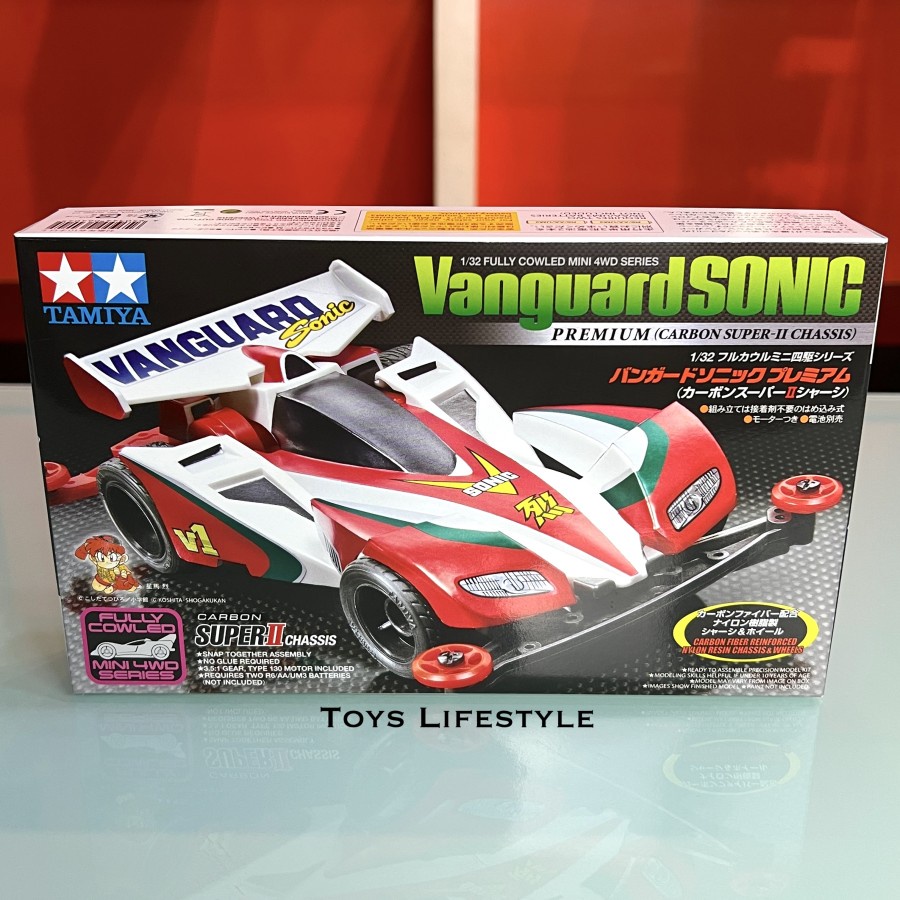 Mainan Rakit Mobil Tamiya Mini 4WD - Vanguard Sonic (ORIGINAL) Rp180.000