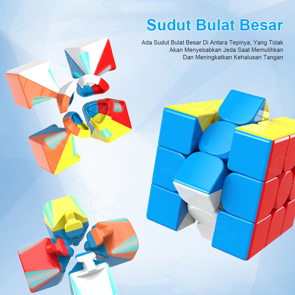 Sweetybayi Rubik 3x3x3 moyu mei long Magic rubik cube speed cube import puzzle cube