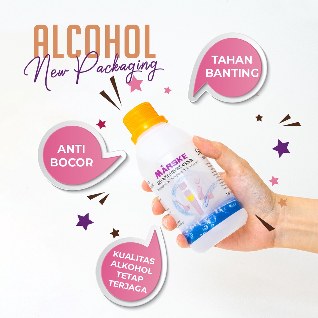 ALCOHOL HYGIENIC SET | PAKET PEMBERSIH &amp; PENJAGA KETAJAMAN MARSKE