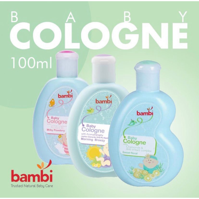 BAMBI BABY COLOGNE 100ML - Parfum Bayi