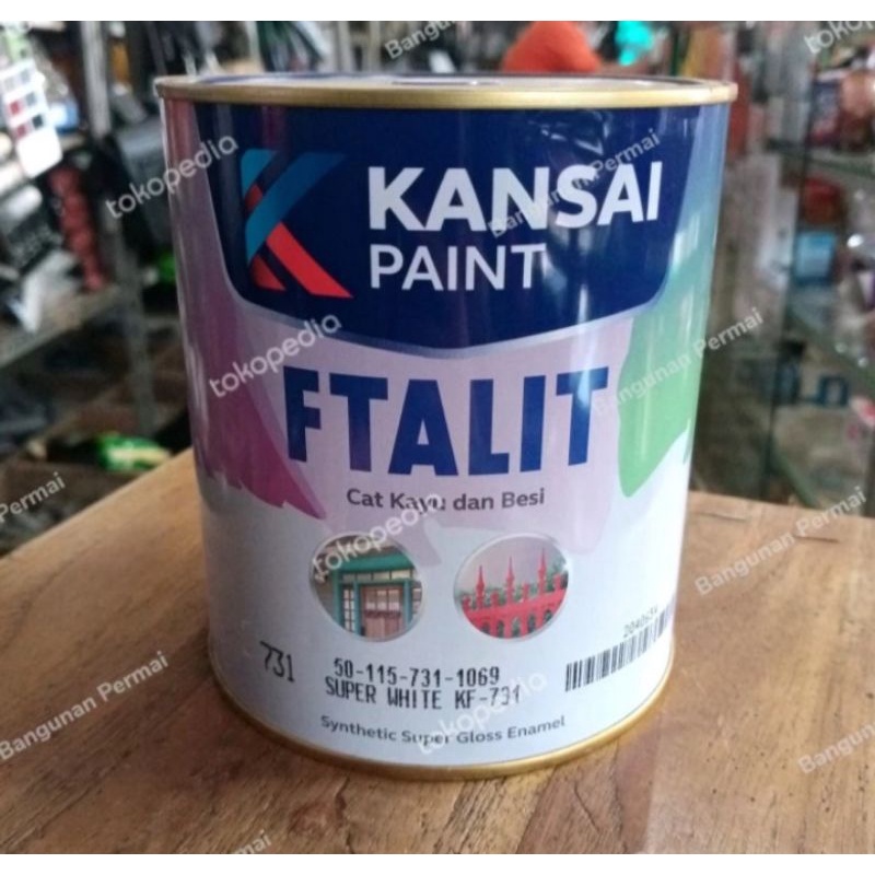 

Cat Ftalit Kansai Paint (1KG)/CAT MINYAK KAYU DAN BESI