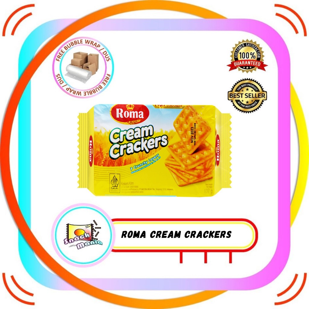 

Roma Cream Crackers 107 gr Gabin Gaben