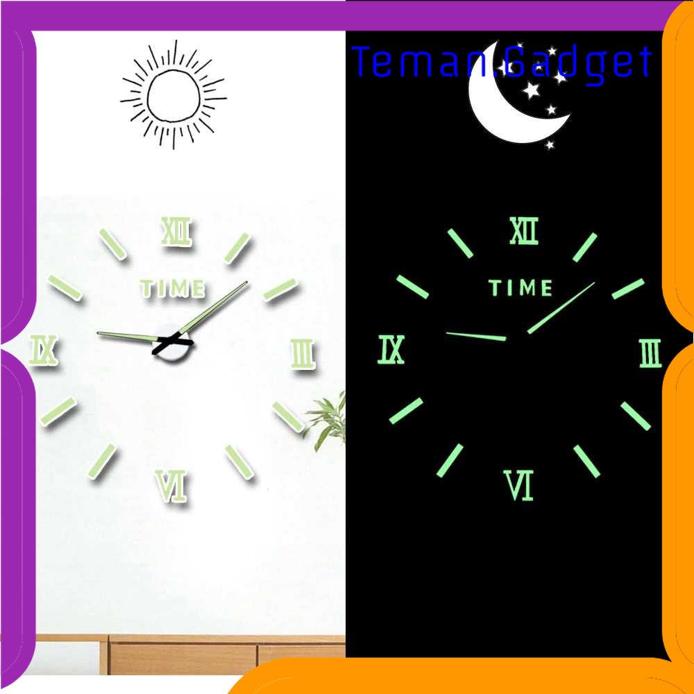 TG-PJM LUMINOVA Jam Dinding Besar DIY Glow in The Dark 80-130cm - Lumi-005