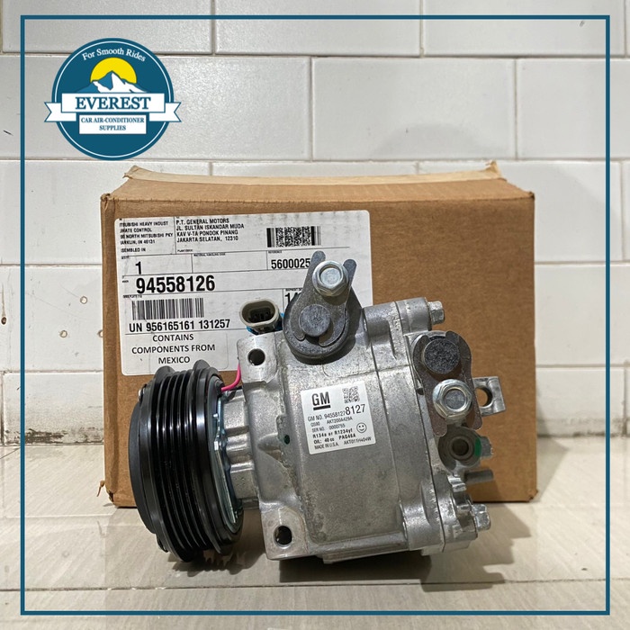 Compressor Kompresor AC Mobil Chevrolet Spin Diesel GM