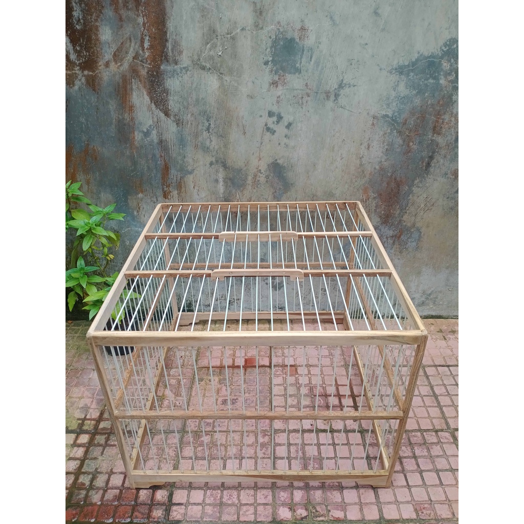 Dondang Jemur Merpati Fiber dan Bambu | Dondang Jemur Merpati Kayu Jati Model Ambrukan