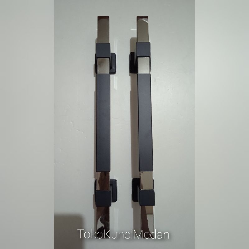 Muller - Tarikan handel pintu door handle 707 hitam 45 cm