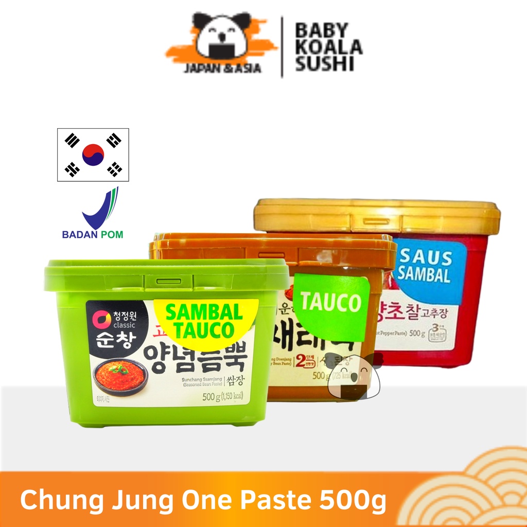 CHUNG JUNG ONE Sunchang Gochujang 500 g | Hot Pepper Paste