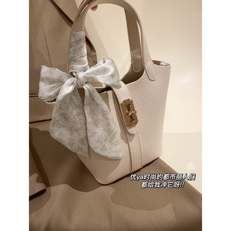 Tas wanita Nanfeng Chio2nd Boston Lovers Bucket Bag Wanita  Gaya Baru Tas Messenger Bahu Portabel