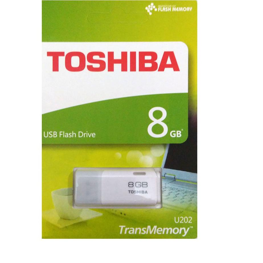 Depan1 Grosir Flashdisk Toshiba 8GB Bergaransi - Flash Drive Toshiba 8GB - Flashdisk 8GB