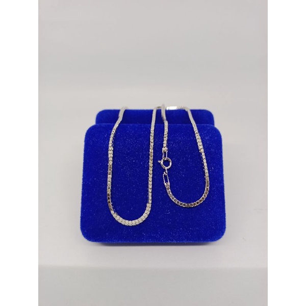 kalung anak cewe cowo rantai milano kaca/perak asli silver 925 lapis emas/perhiasan anak fashion terbaru