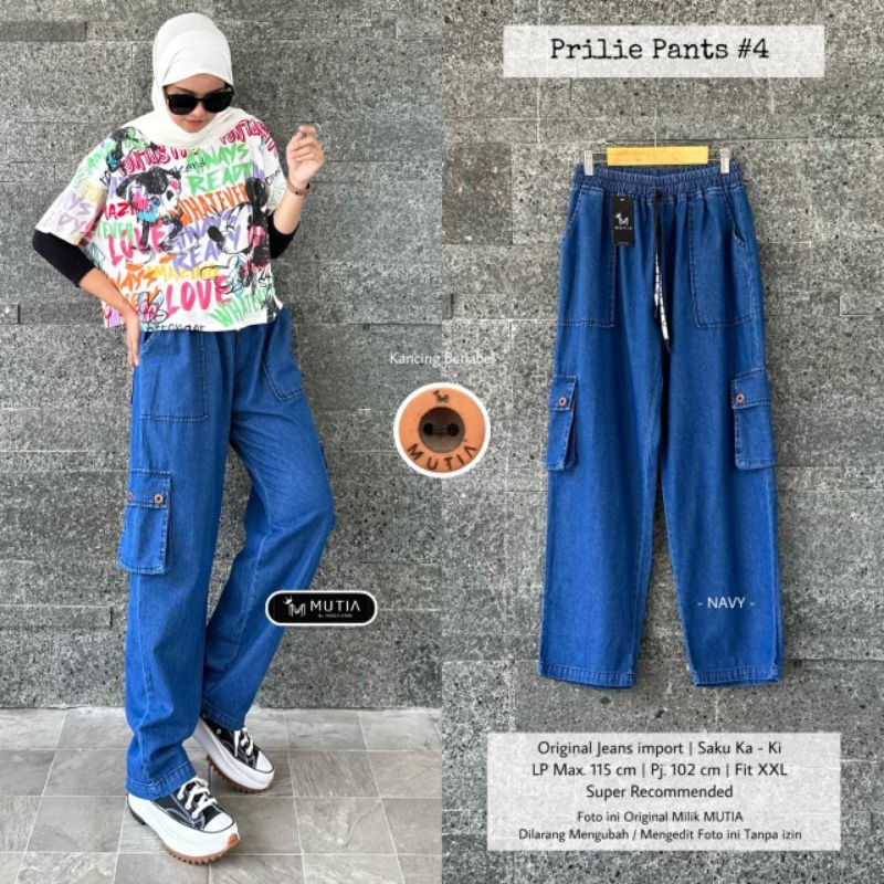 PRILIE PANTS #4 ORI MUTIA | Celana Kekinian | Original Jeans Import