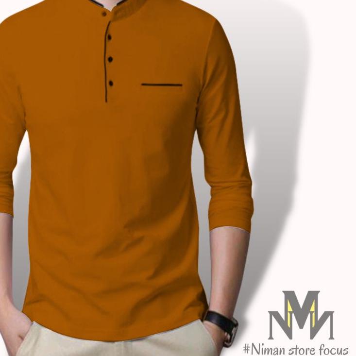 ♠  KAOS KERAH SAKU LENGAN PANJANG