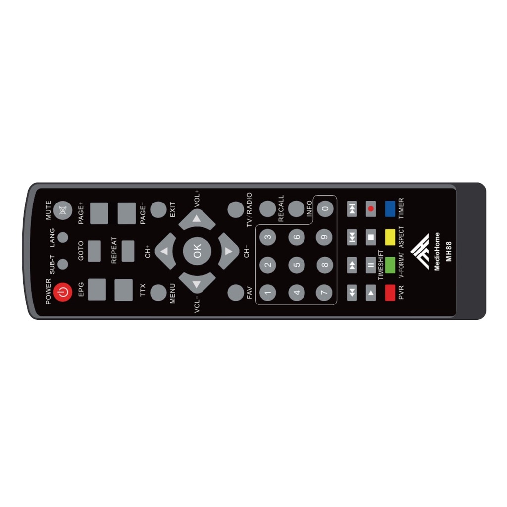 AZ SET TOP BOX  STB TV DIGITAL / PENERIMA SIARAN TV FULL HD DVB-T2 MEDIOHOME