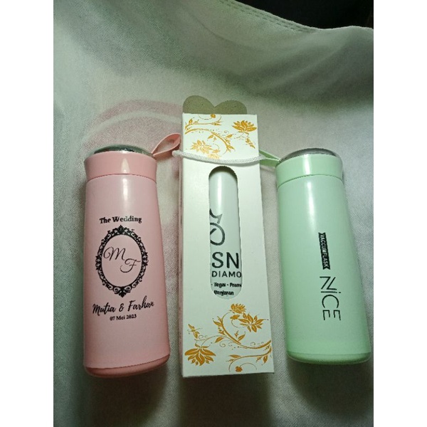 BOTOL NICE CETAK CUSTOM KEMAS BOX SOUVENIR