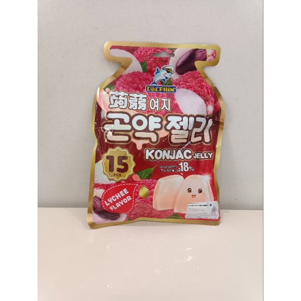 

PERMEN JELLY KONJAC "CAPTAIN DOLPHIN" LYCHEE FLAVOR 300 gram.