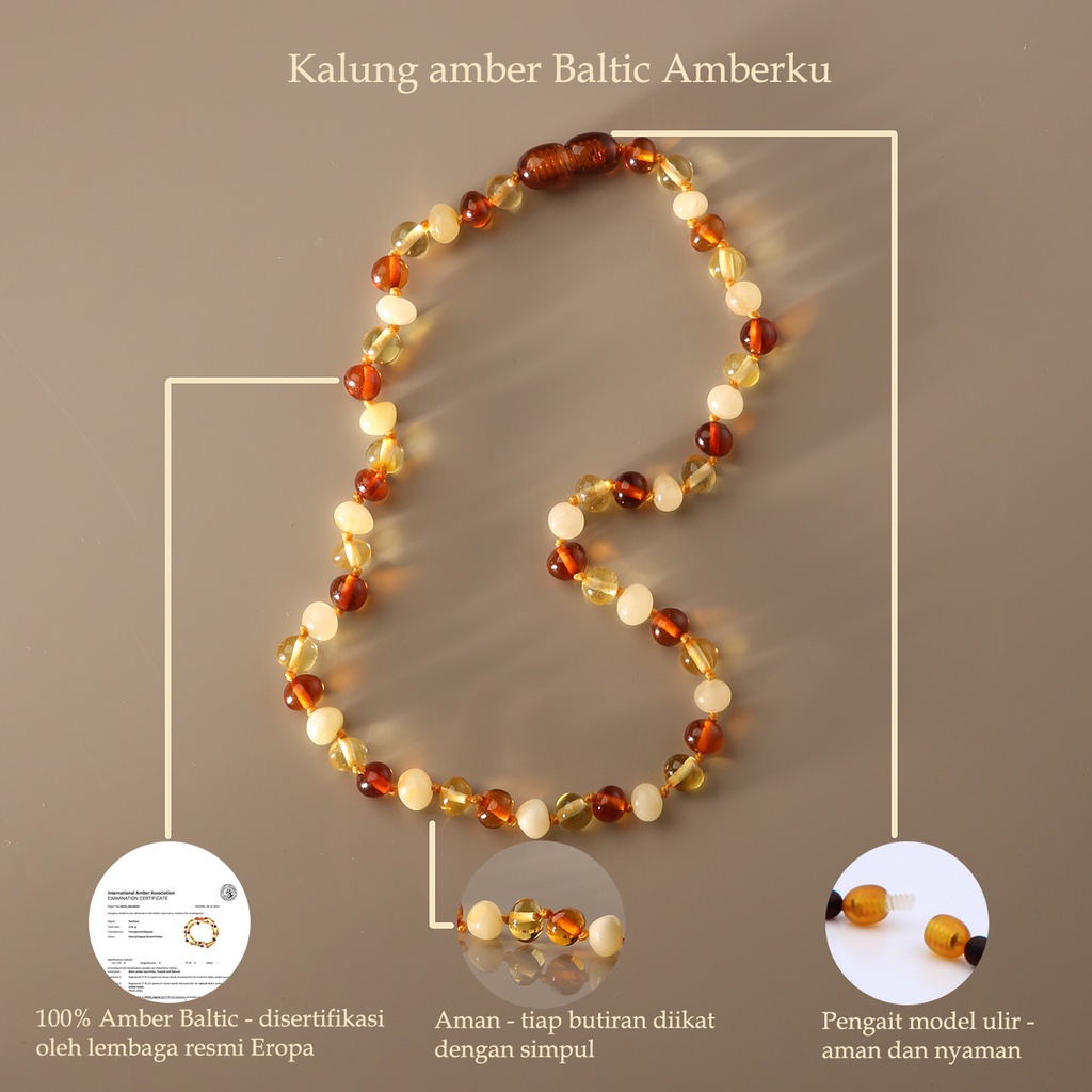 AMBERKU Kalung Amber Bayi Balita K125