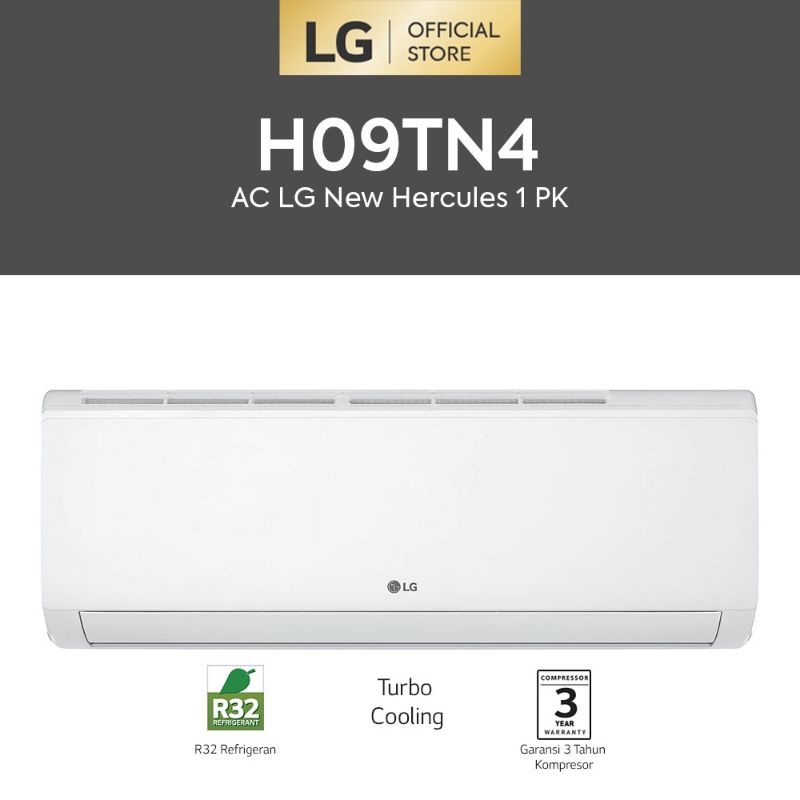 AC (AIR CONDITIONER) LG 1 PK H09TN4 H 09 TN4 1PK