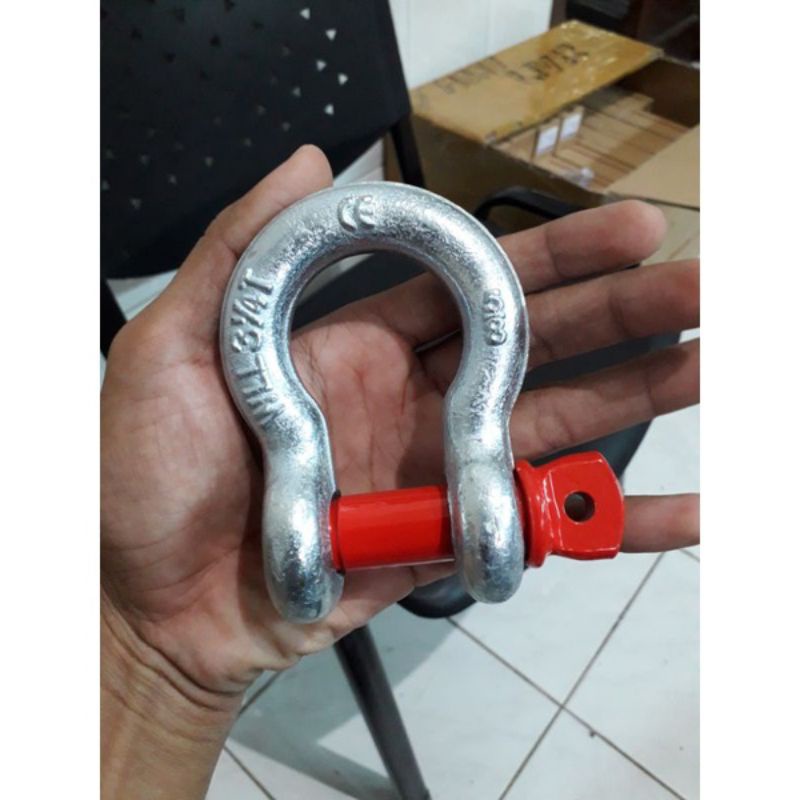 Bow Shackle Sakel Sakle Omega 5/8 Winch Ofroad