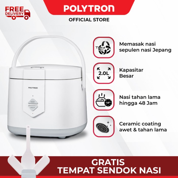 Polytron Rice Cooker 2 Liter Donabe PRC 1201