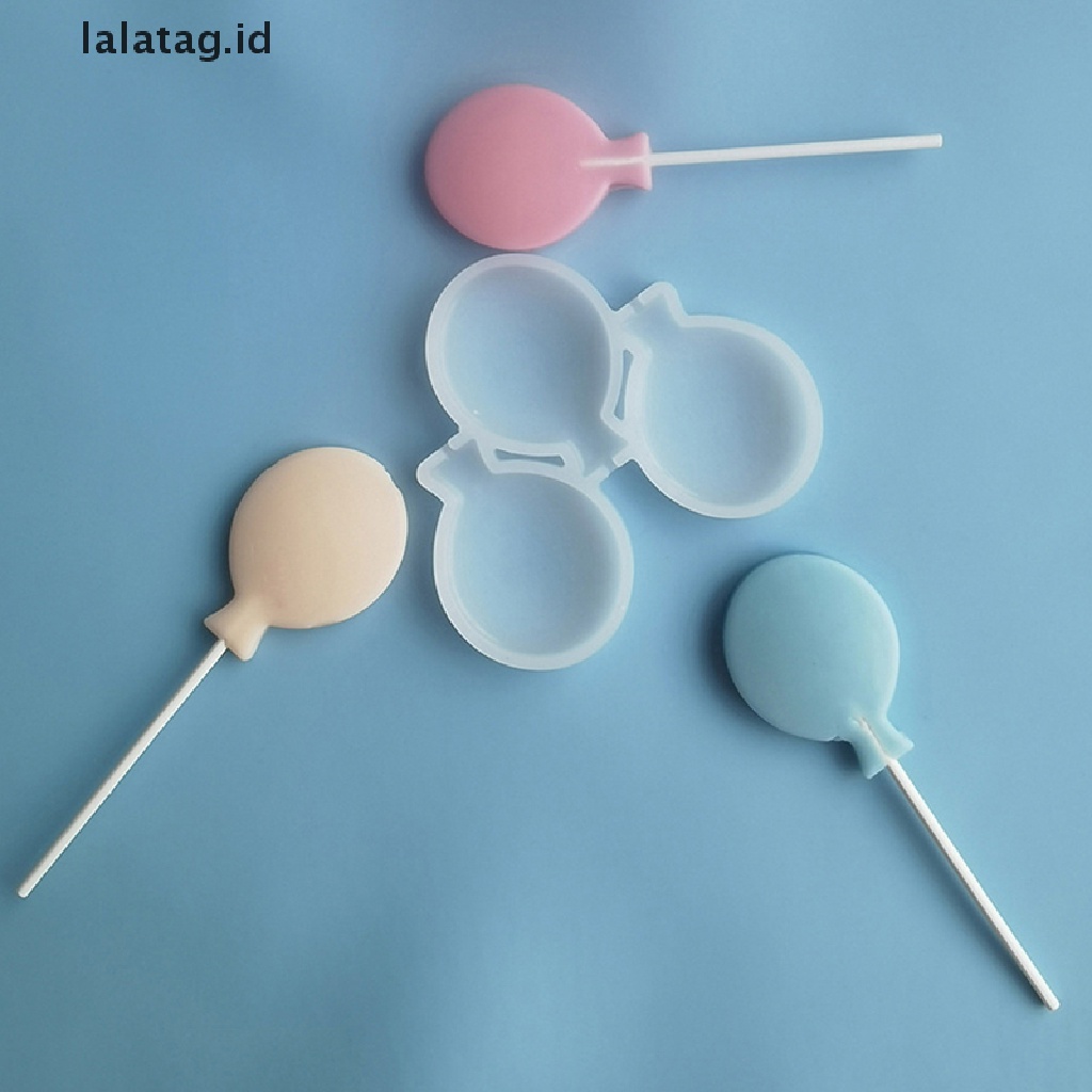 [lalatag] Cetakan Silikon Balon DIY Lolipop Fondant Candy Resin Clay Cetakan Coklat [ID]