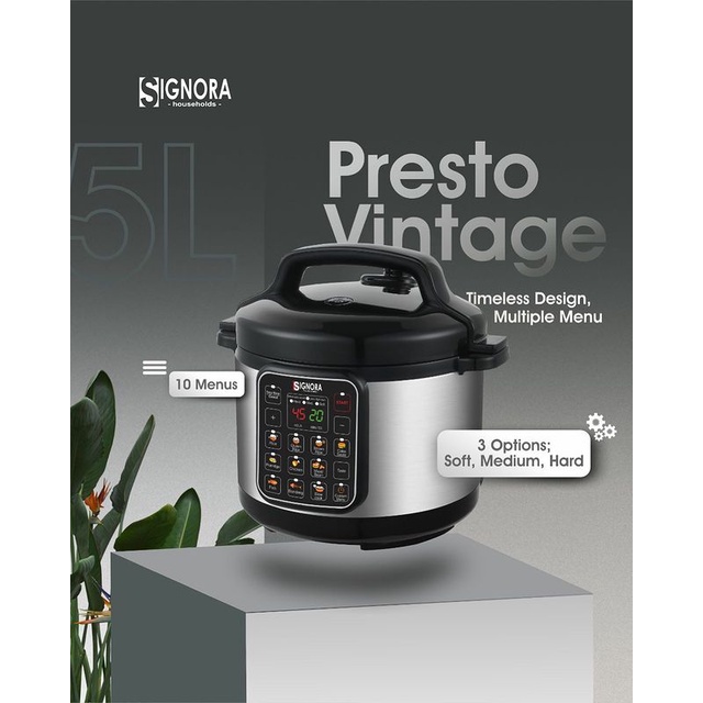 PRESTO VINTAGE SIGNORA + BONUS KATEGORI 5