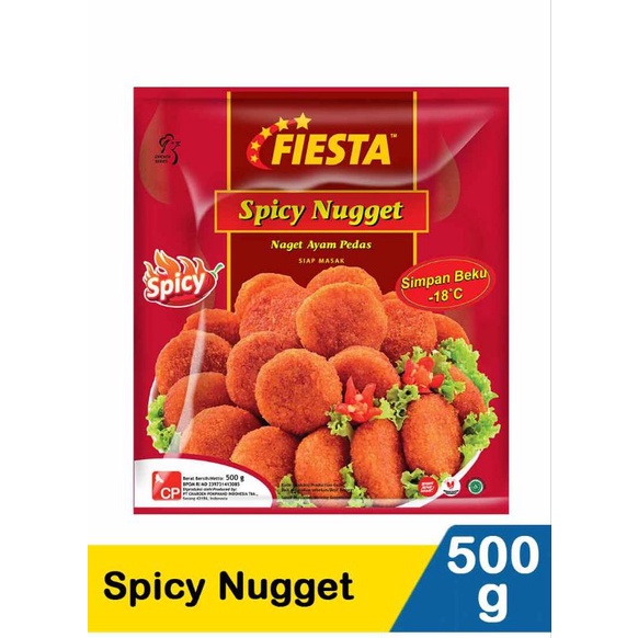 

Fiesta nugget spicy 500gr