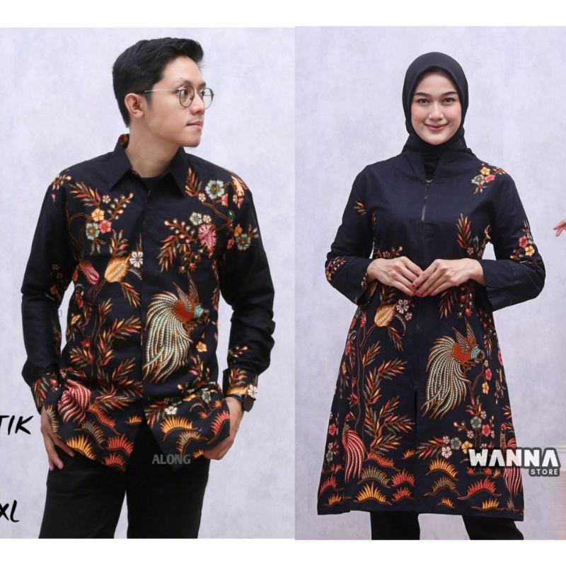 COUPLE ATASAN BATIK MODERN / COUPLE BATIK PREMIUM UNGGUL JAYA