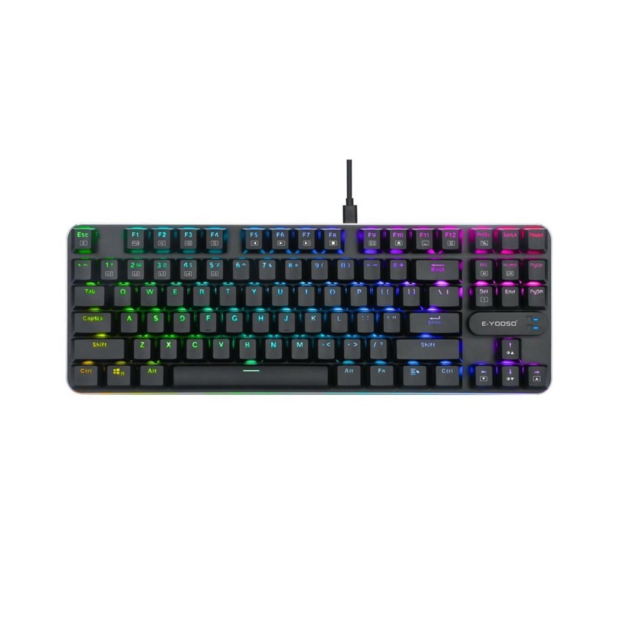 E-YOOSO Z66 87% TKL RGB Hotswap Mechanical Gaming Keyboard