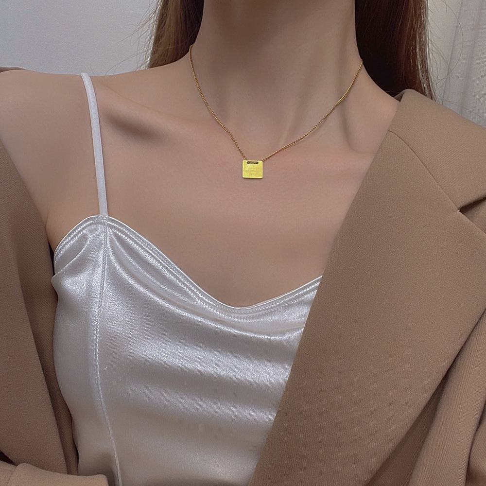Kalung v1nt4ge 1967 titanium anti karat harga grosir bisa cod