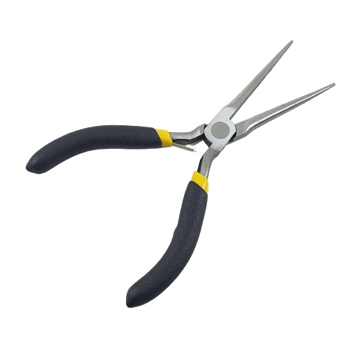 Tang Lancip Jepit 6 inch Deli Long Nose Pliers 150mm Cucut DL103006