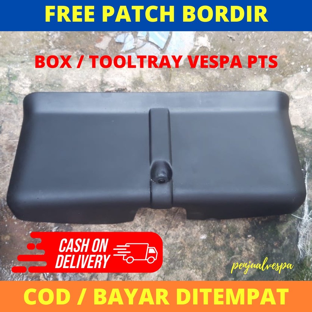 Aksesoris Vespa Box / Tooltray Vespa PTS