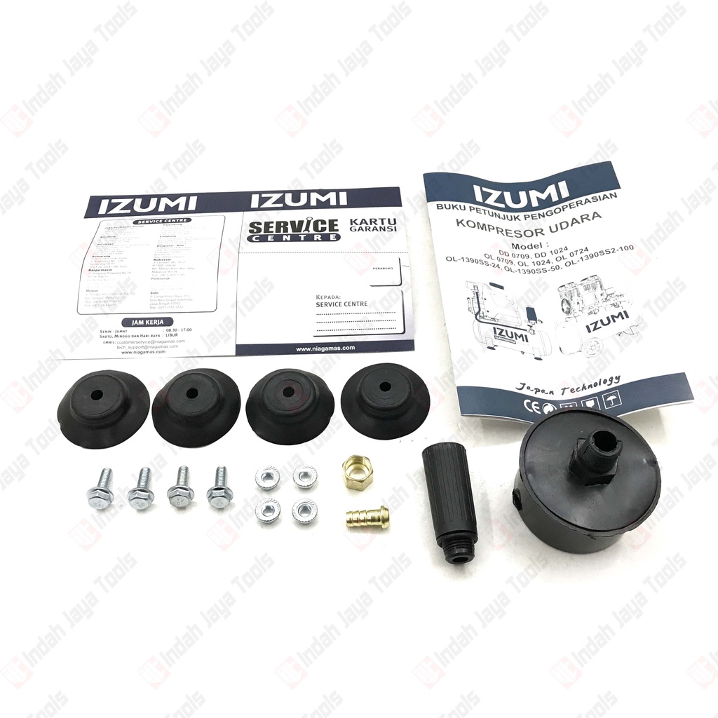 IZUMI DD0709 Kompresor Angin Listrik 3/4 HP 9 Liter - Air Compressor