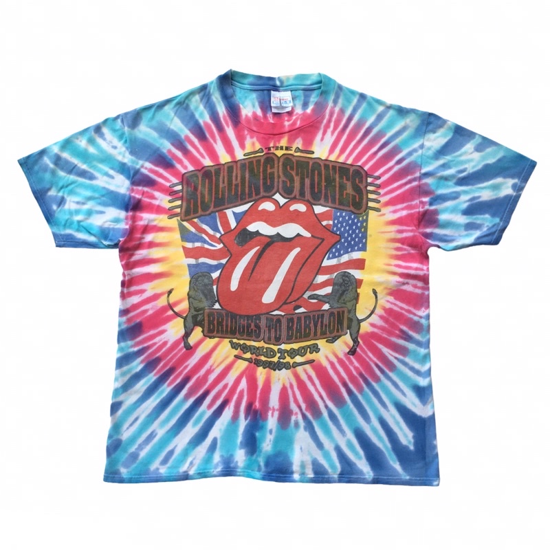 kaos band vintage Rolling Stones