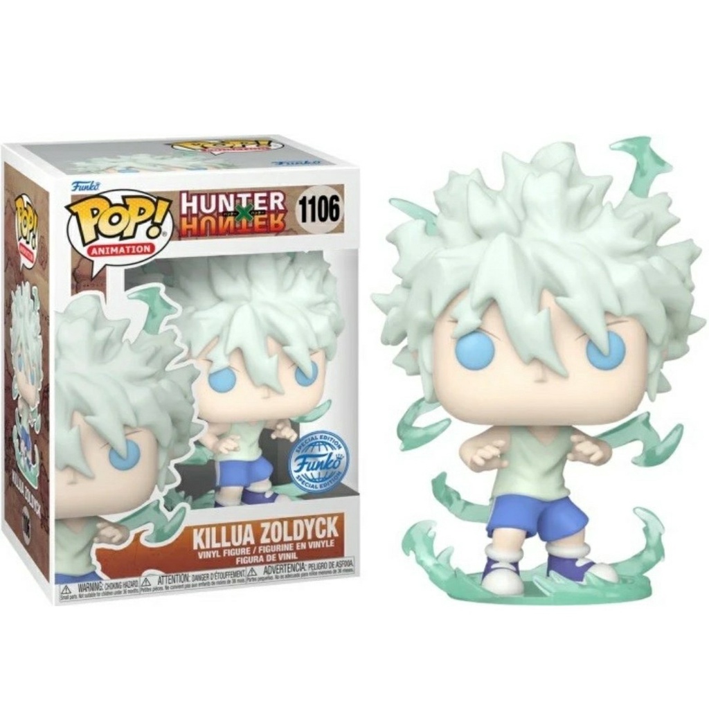 Funko Pop Original Exclusive Animation - Hunter X Hunter - Killua Zoldyck