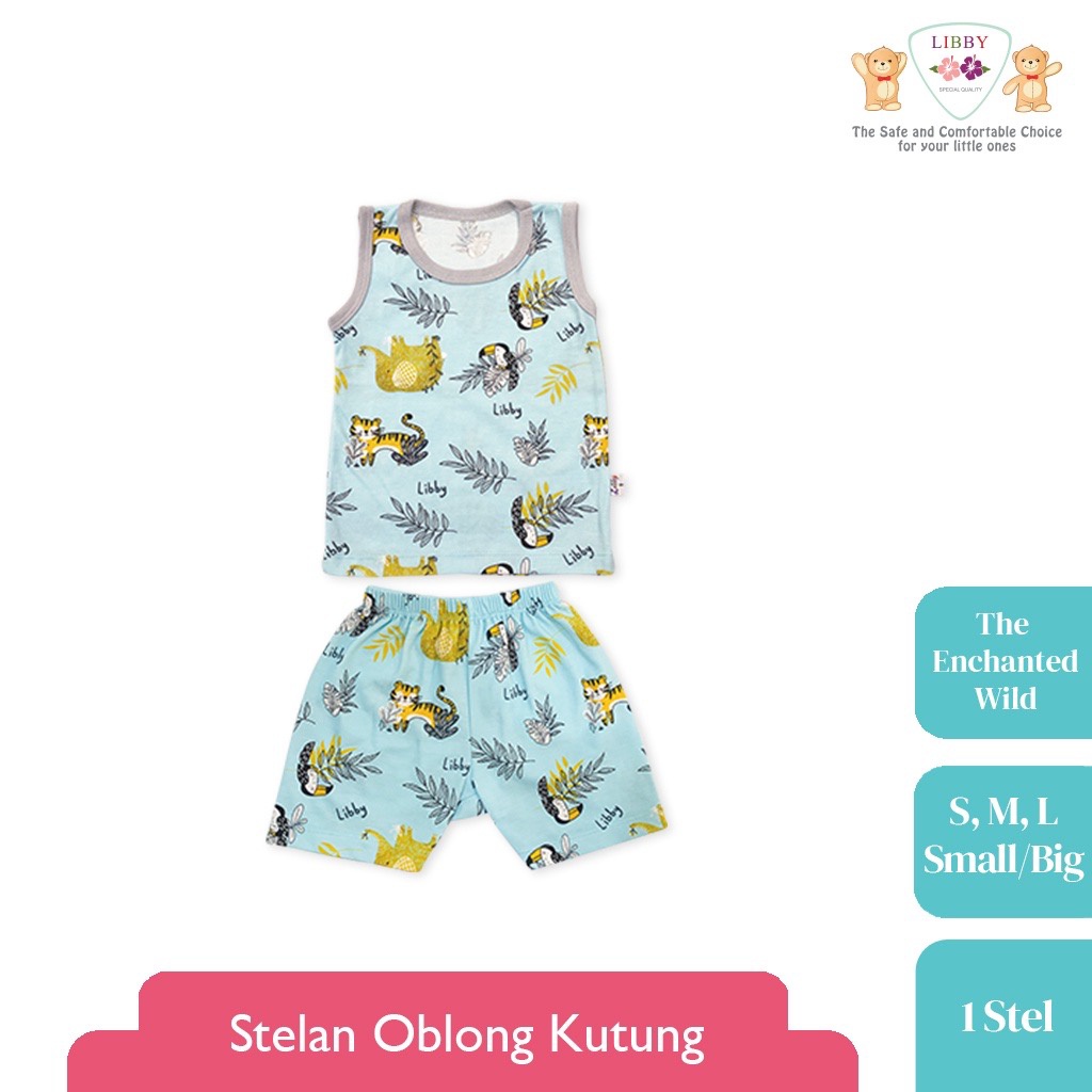 LIBBY - SETELAN BAJU KUTUNG OBLONG LIBBY - SETELAN BAJU ANAK LIBBY