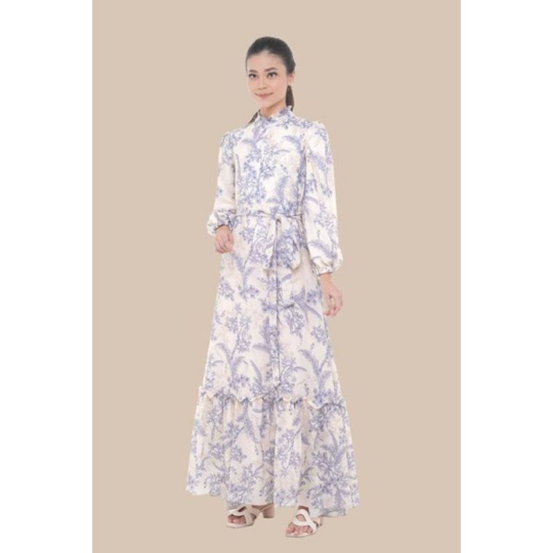 Wearing Klamby - Ruby Dress in Classic Blue (Sale)