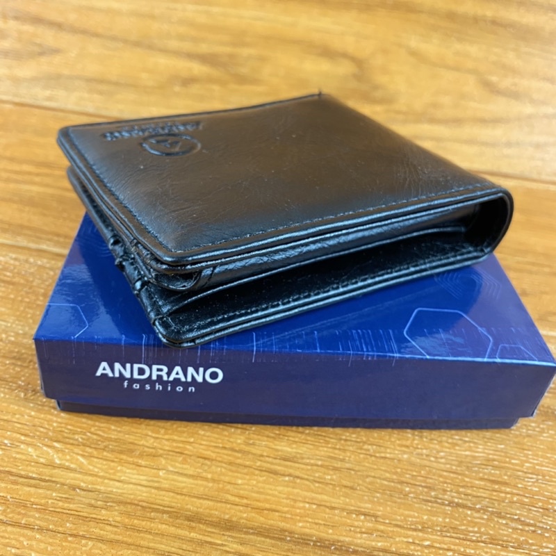 ANDRANO DOMPET PRIA LIPAT KULIT SINTETIS DOMPET PRIA LIPAT DOMPET PRIA PU LEATHER DOMPET LIPAT EMBOS ANDRANO