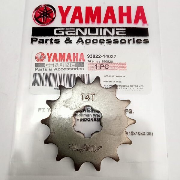 Gir Gear Depan Yamaha Rkx Rx King New Jupiter Z Vega R F1zr 14T