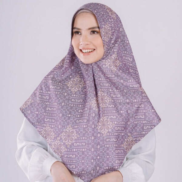 Elzatta Hijab Bergo Instan Motif Termurah Alya Alwani