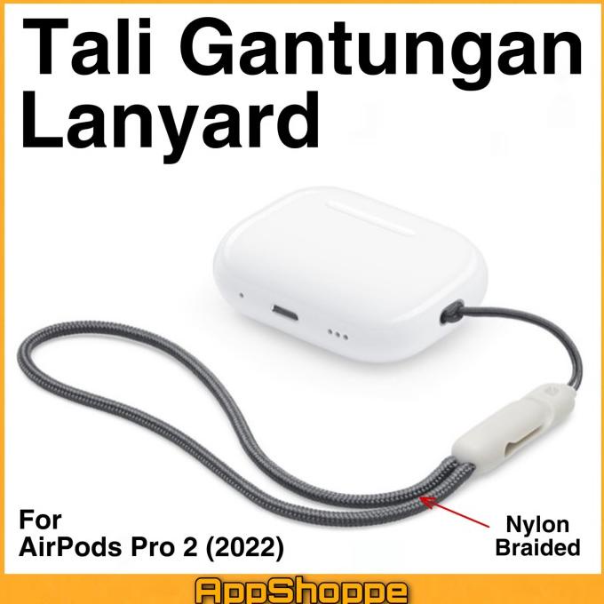 

MURAH Lanyard Nylon Braided Multifungsion TALI GANTUNGAN AIRPODS PRO 2 2022